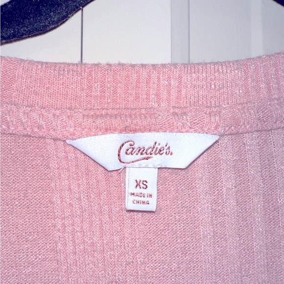 Light pink, Candies cropped sweater. Size extra small. - Picture 3 of 3